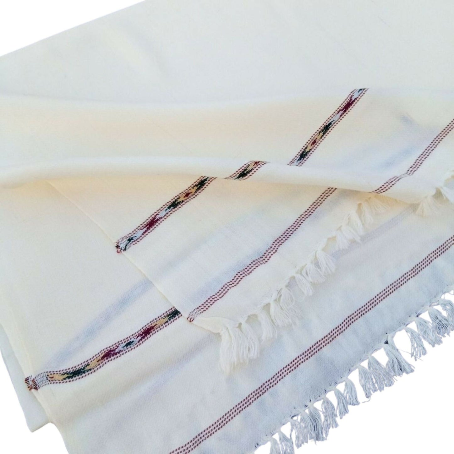 Gents Wool Shawal (white)